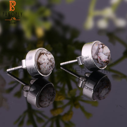 Mojave Copper Ethiopian Opal 925 Sterling Silver Earrings