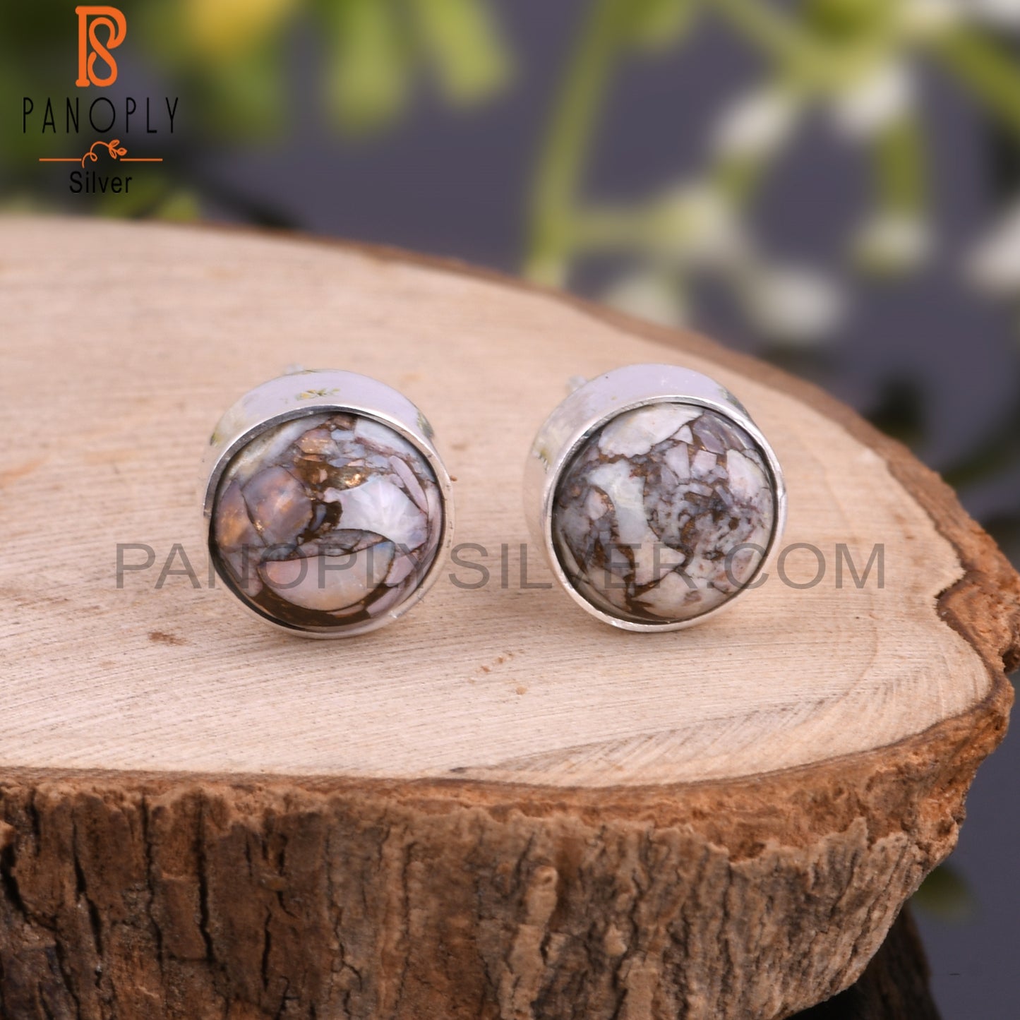 Mojave Copper Ethiopian Opal 925 Sterling Silver Earrings