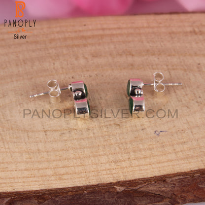 Emerald 925 Sterling Silver Beautiful Earrings