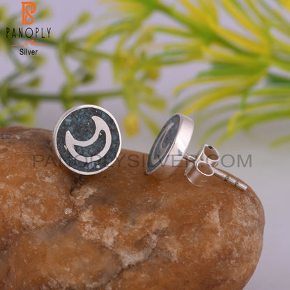 Arizona Turquoise 925 Sterling Silver Women Stylish Earrings