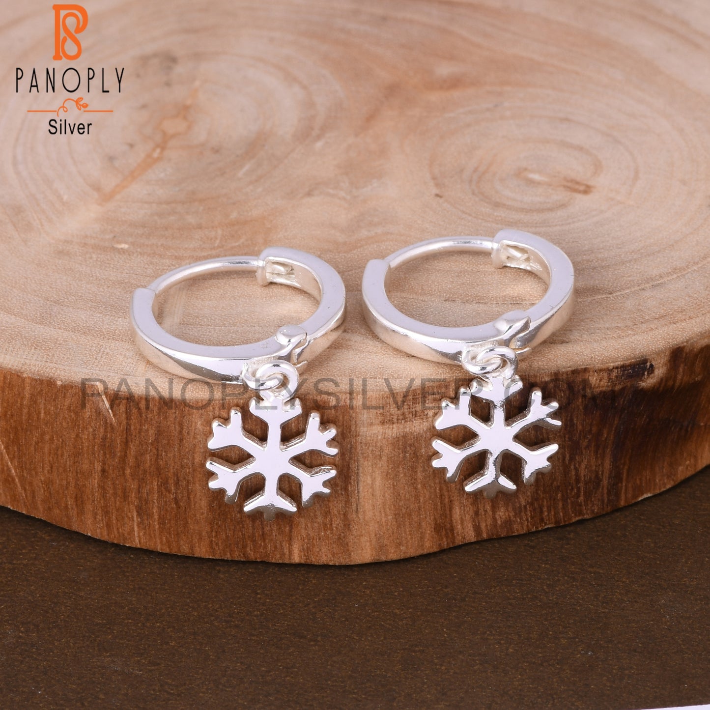 Floral 925 Sterling Silver Earrings