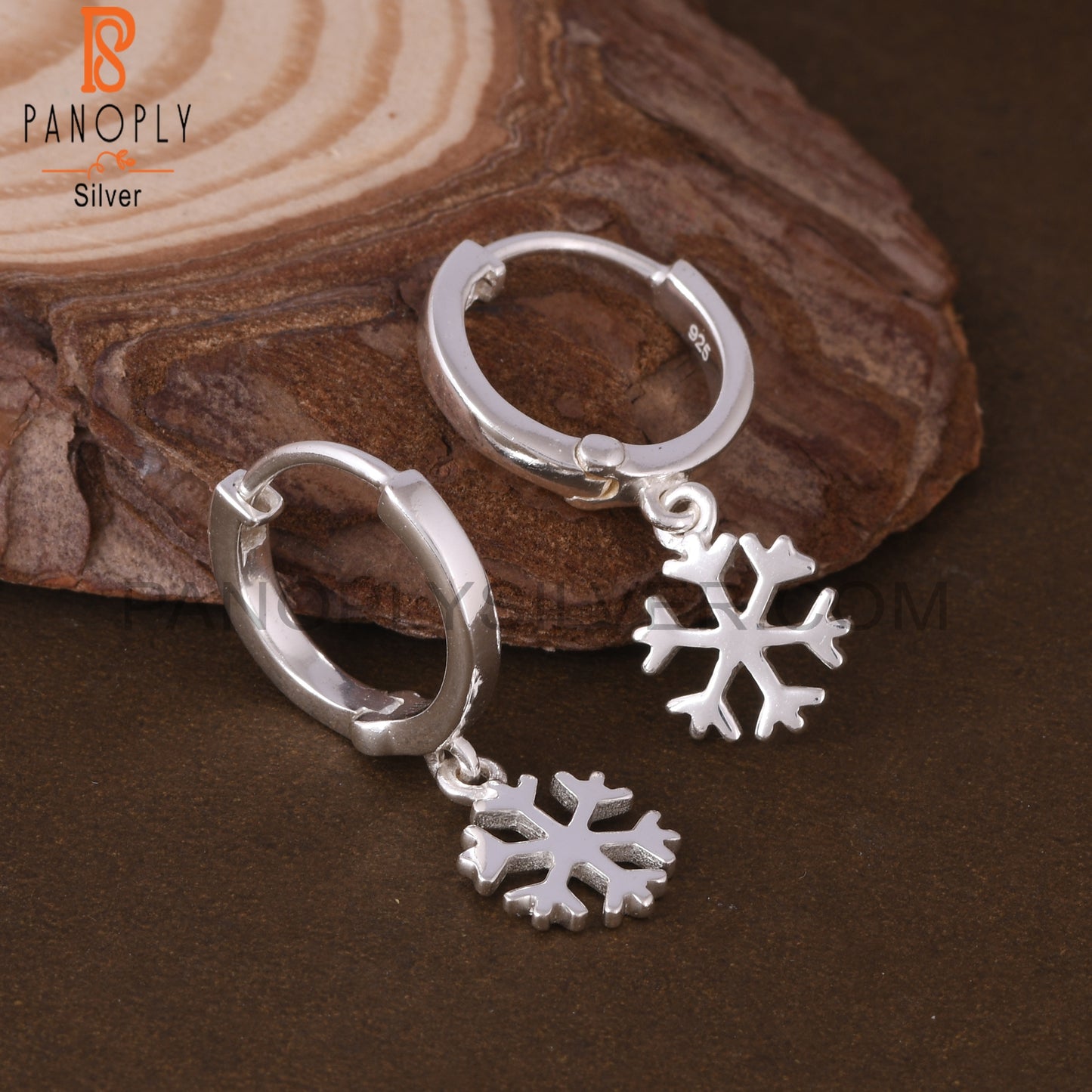 Floral 925 Sterling Silver Earrings
