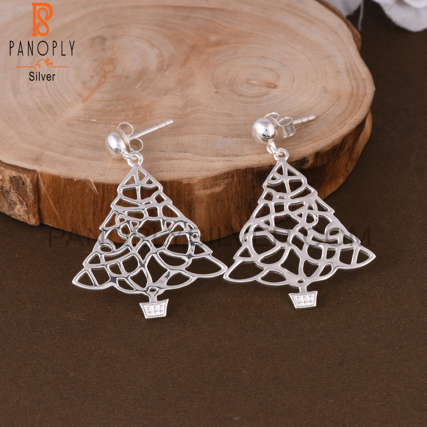 Unique 925 Sterling Silver Party Wear Earrings