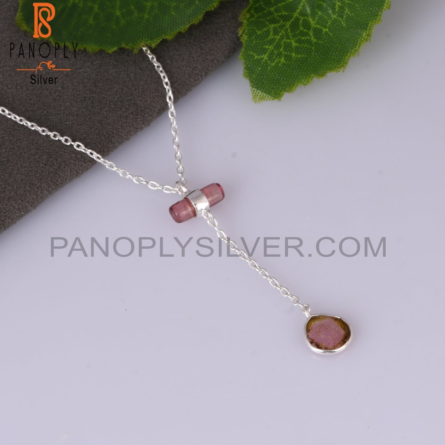 Bio Tourmaline 925 Sterling Silver Pendant