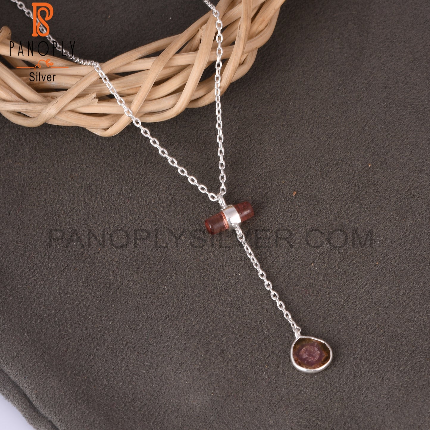 Bio Tourmaline 925 Sterling Silver Pendant