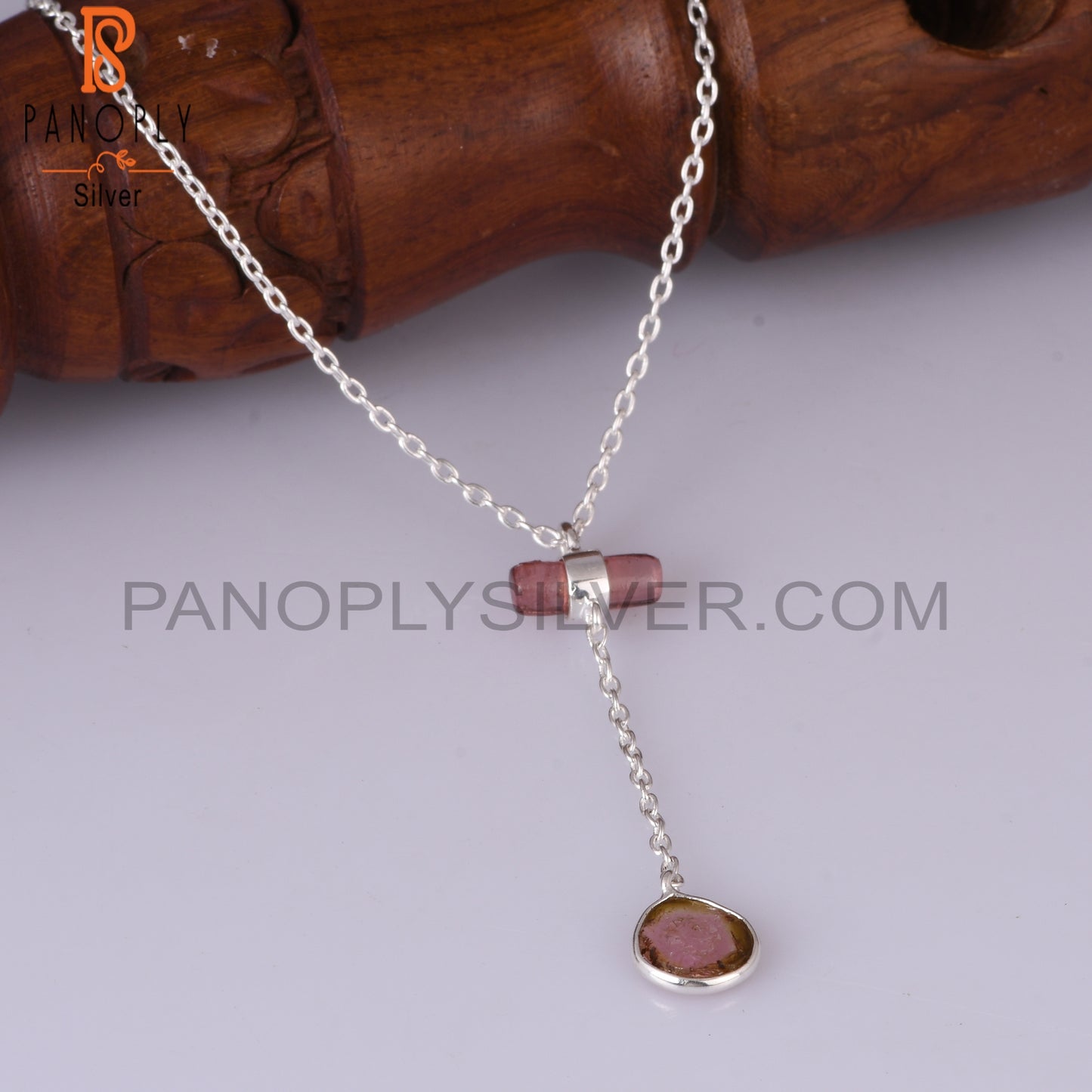 Bio Tourmaline 925 Sterling Silver Pendant