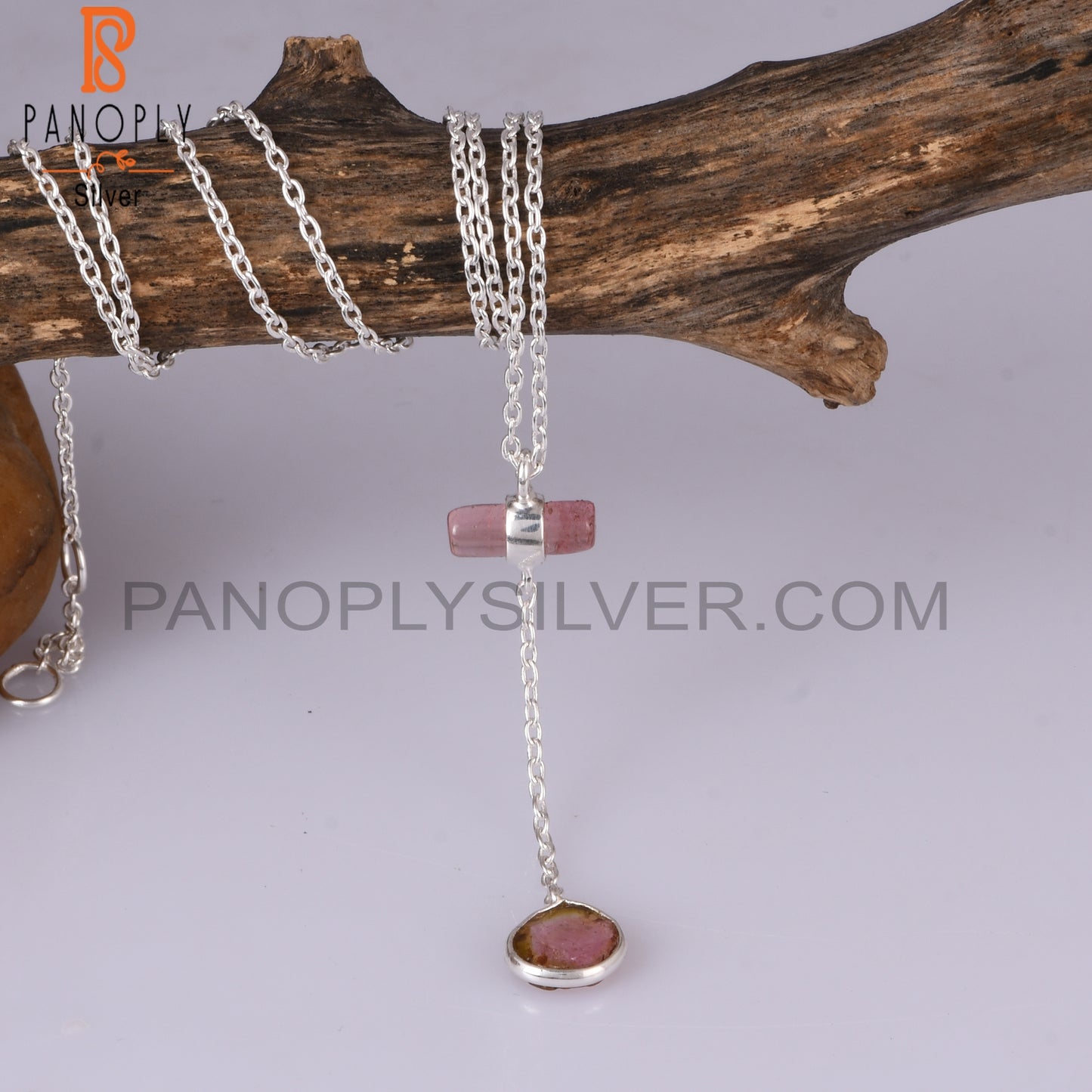Bio Tourmaline 925 Sterling Silver Pendant