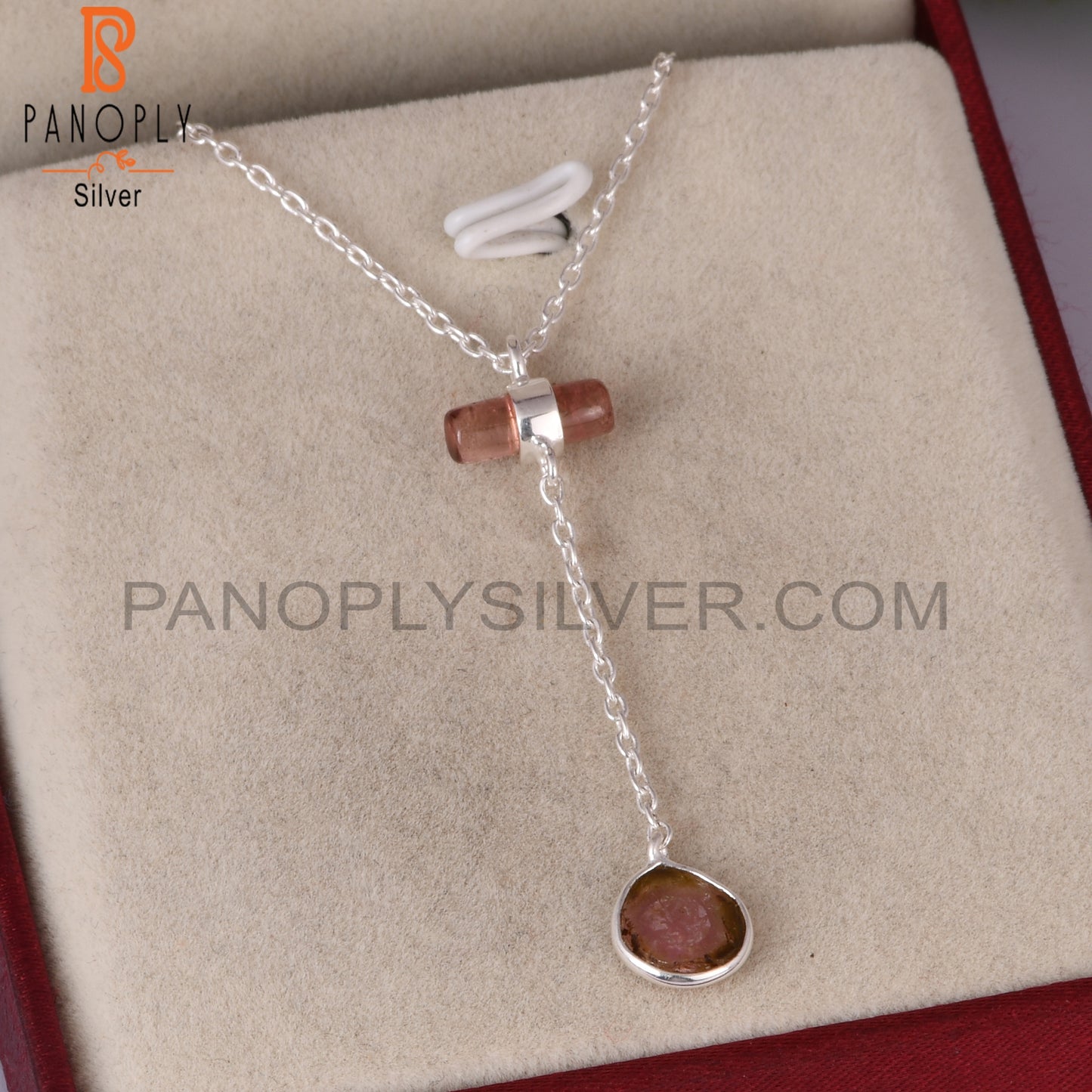 Bio Tourmaline 925 Sterling Silver Pendant