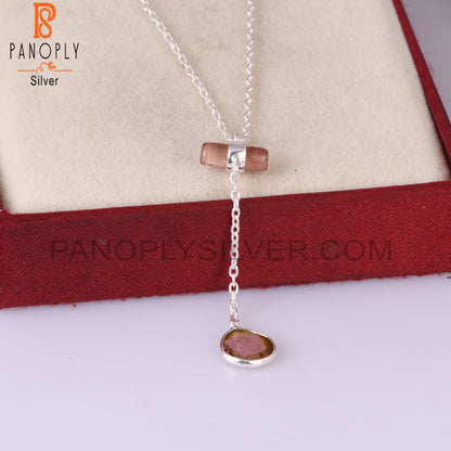 Bio Tourmaline 925 Sterling Silver Pendant