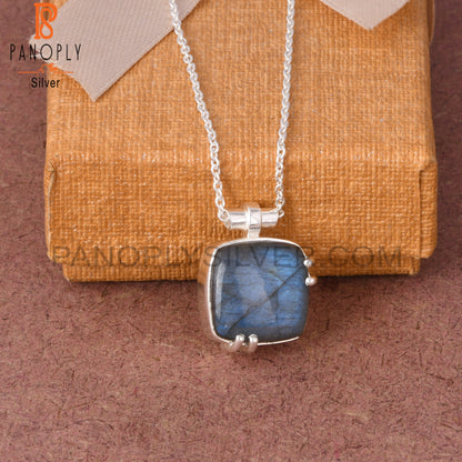 Labradorite 925 Sterling Silver Pendant