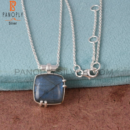 Labradorite 925 Sterling Silver Pendant