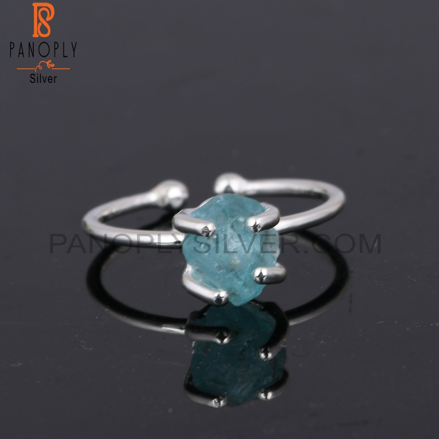 Apatite 925 Sterling Silver Ring