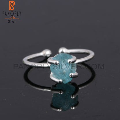 Apatite 925 Sterling Silver Ring