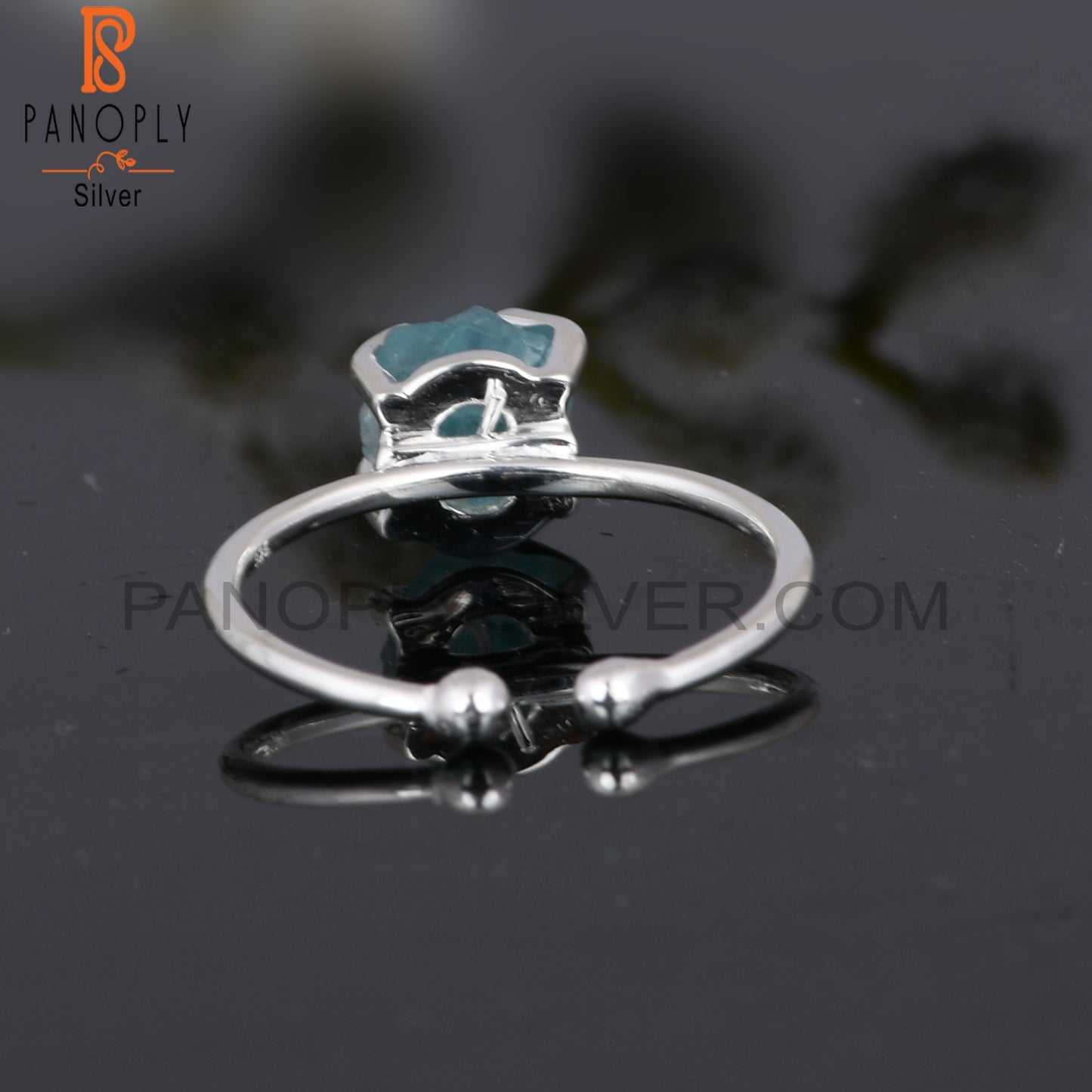 Apatite 925 Sterling Silver Ring