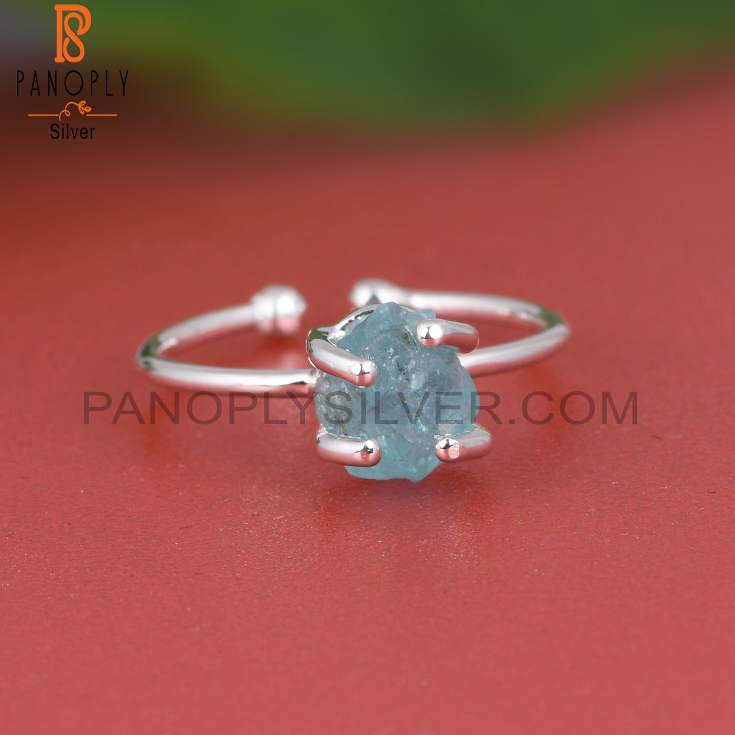 Apatite 925 Sterling Silver Ring