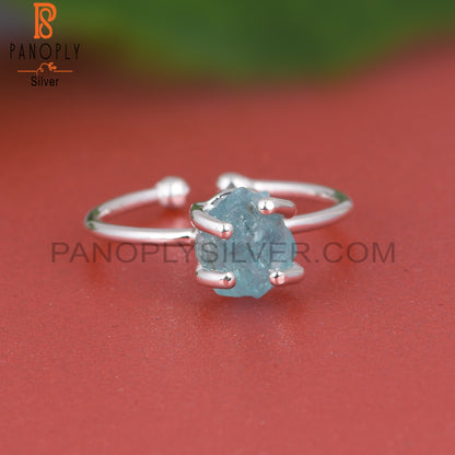 Apatite 925 Sterling Silver Ring