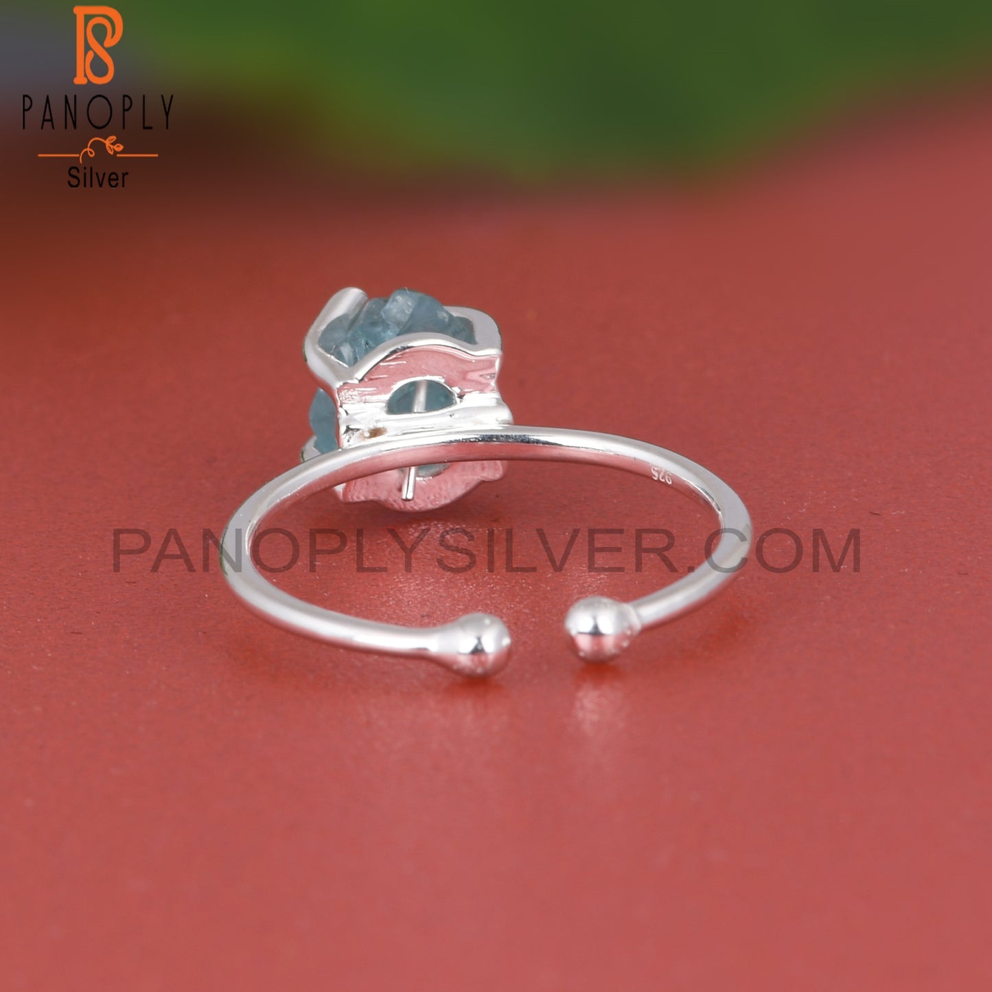Apatite 925 Sterling Silver Ring