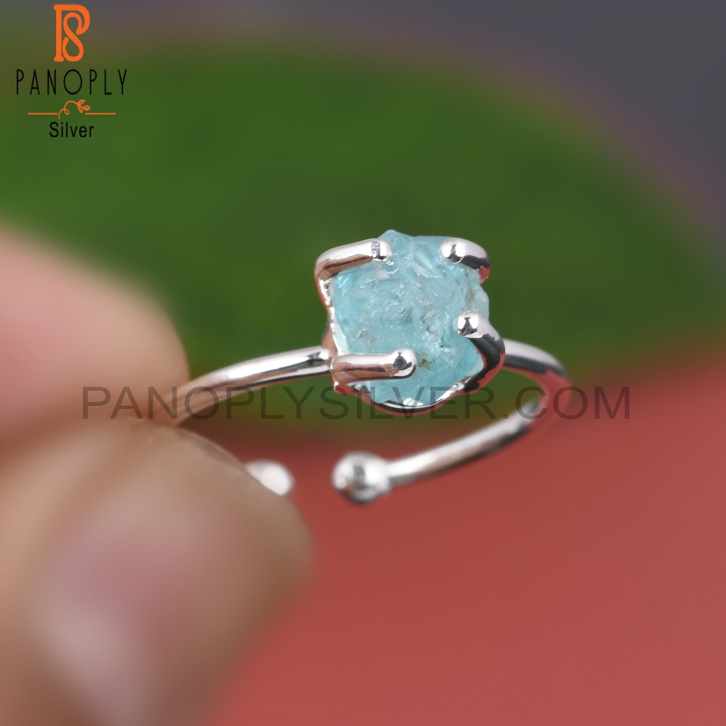 Apatite 925 Sterling Silver Ring