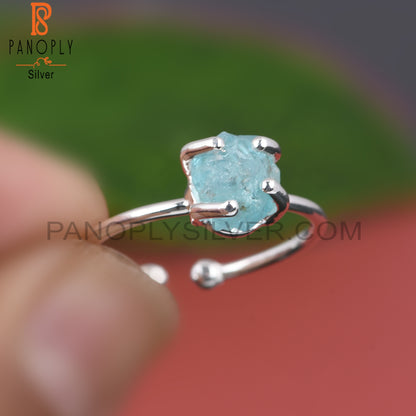Apatite 925 Sterling Silver Ring