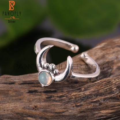 Ethiopian Opal 925 Sterling Silver Stylish Designer Ring