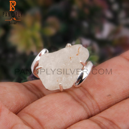 Libyan Desert Glass 925 Sterling Silver Ring Jewelry