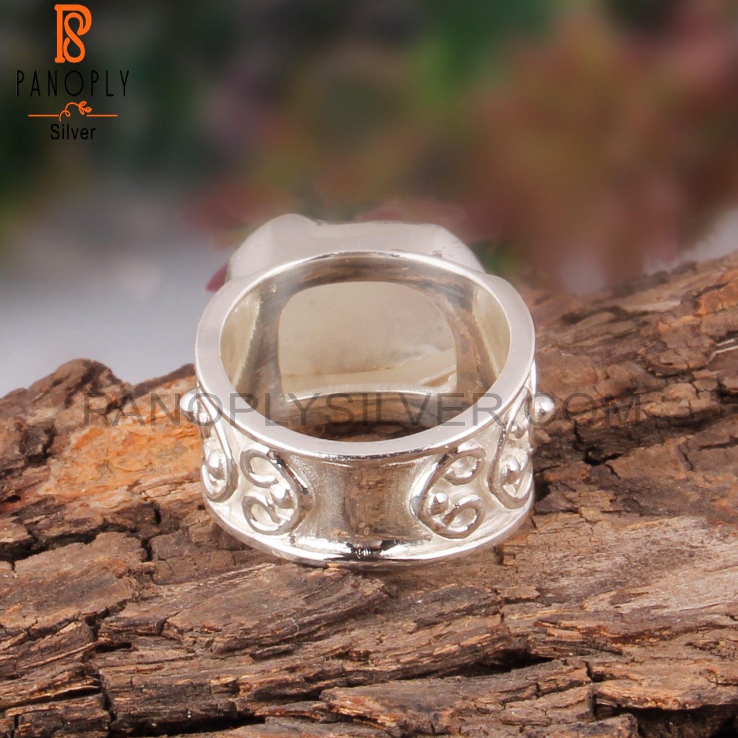 Libyan Desert Glass Gemstone 925 Sterling Silver Ring