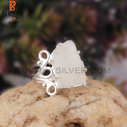 Libyan Desert Glass 925 Silver Ring Gift For Her