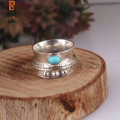 Arizona Turquoise 925 Sterling Silver Hypoallergenic Ring