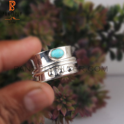 Arizona Turquoise 925 Sterling Silver Hypoallergenic Ring