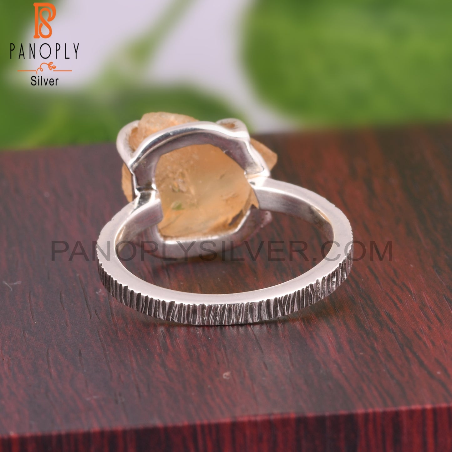Citrine New 925 Sterling Silver Ring
