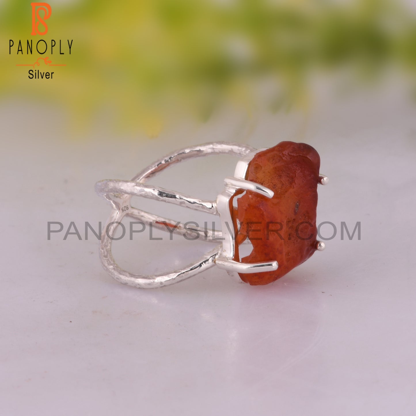 Carnelian 925 Sterling Silver Daily Wear Ring