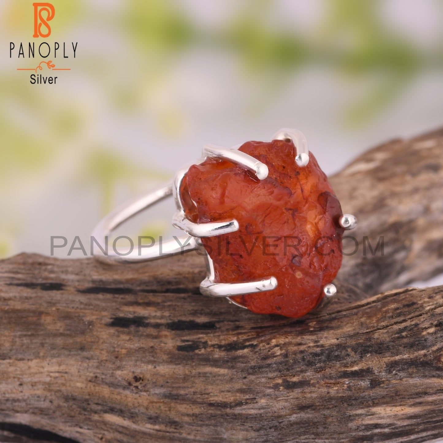 Carnelian 925 Sterling Silver Stylish Ring