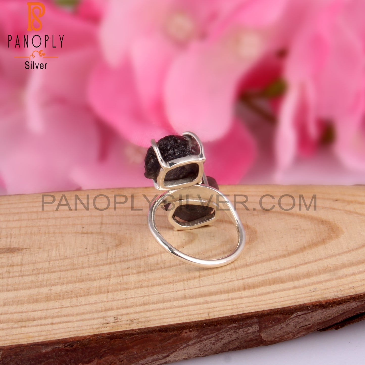 Rough Designer Labradorite 925 Sterling Silver Ring