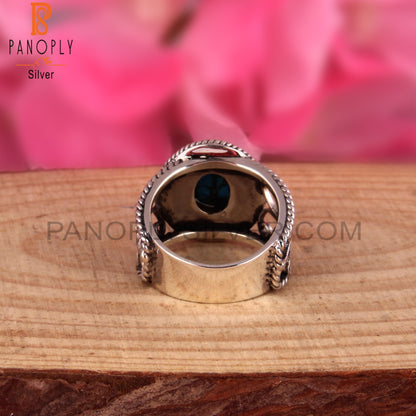 Mojave Copper Turquoise 925 Sterling Silver Rings