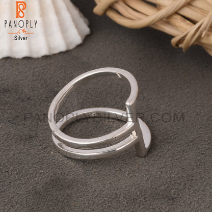 Abstract 925 Sterling Silver Ring