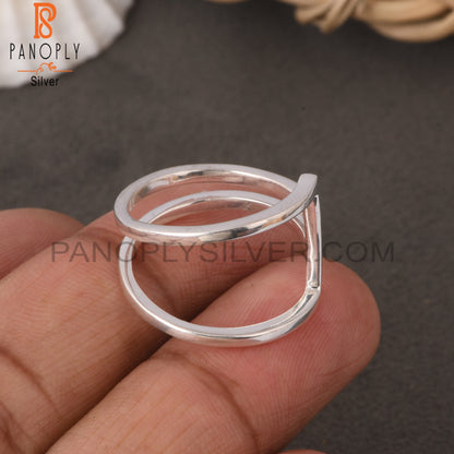 Abstract 925 Sterling Silver Ring