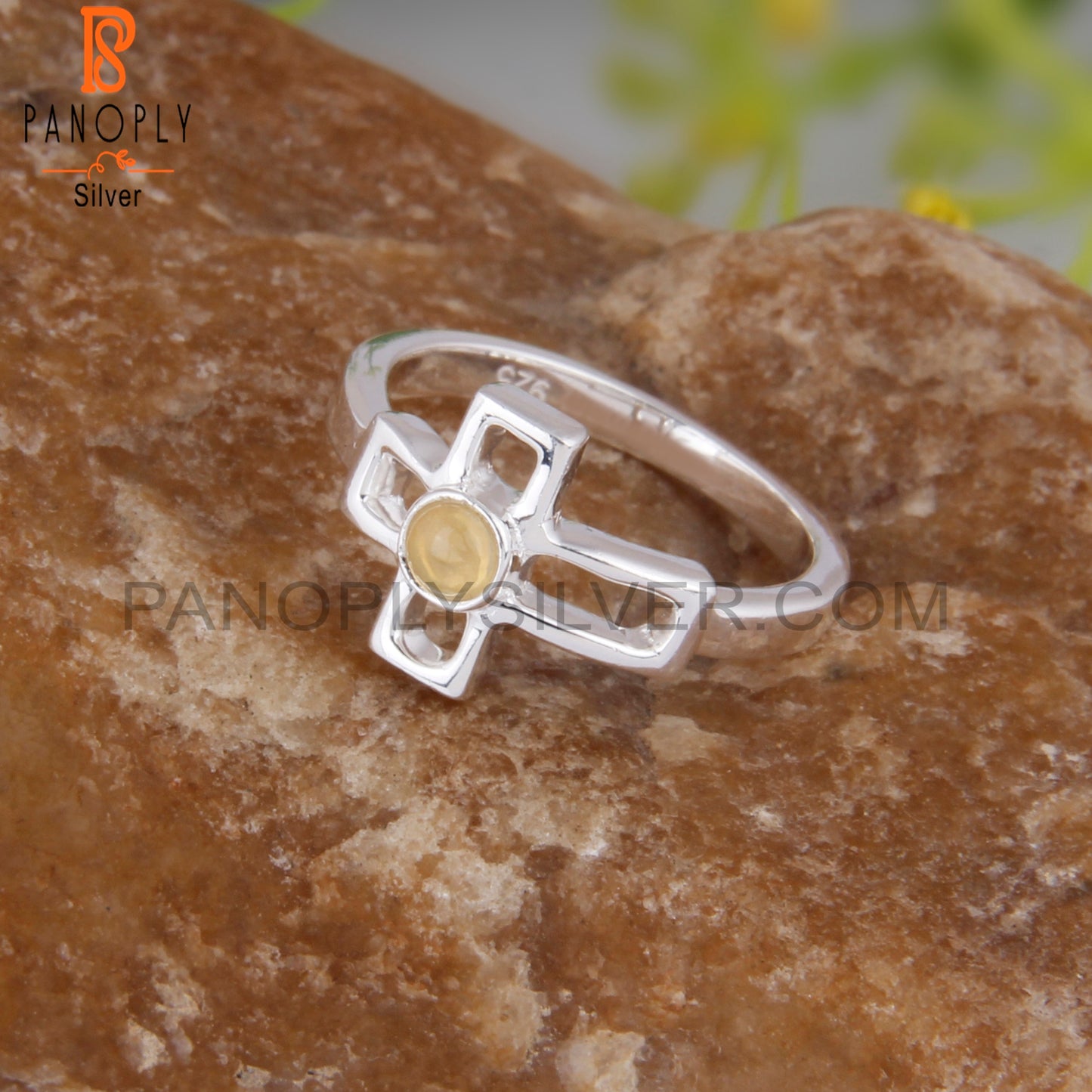 Ethiopian Opal 925 Stamp Sterling Silver Pretty Ring
