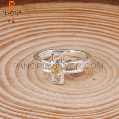Ethiopian Opal 925 Stamp Sterling Silver Pretty Ring