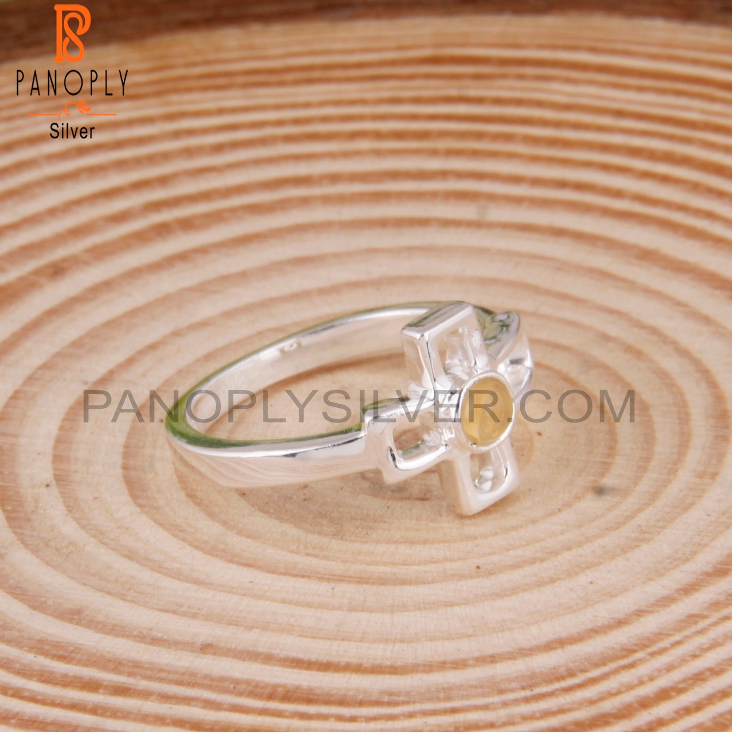 Ethiopian Opal 925 Stamp Sterling Silver Pretty Ring