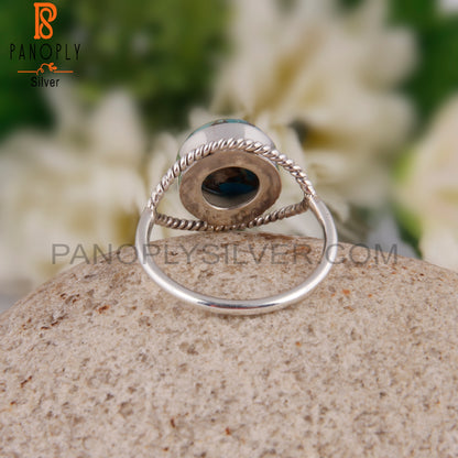 Mojave Copper Turquoise Hypoallergenic 925 Ring