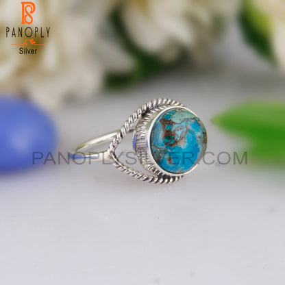 Mojave Copper Turquoise Hypoallergenic 925 Ring