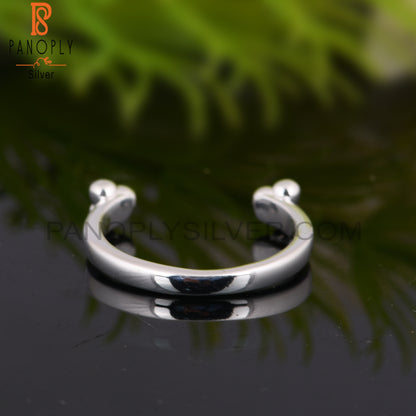 Handmade Toe 925 Sterling Silver Ring