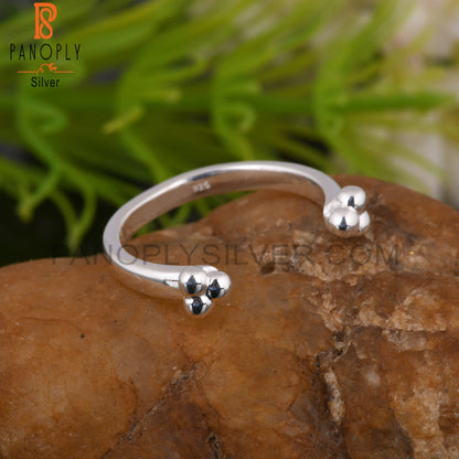 Handmade Toe 925 Sterling Silver Ring