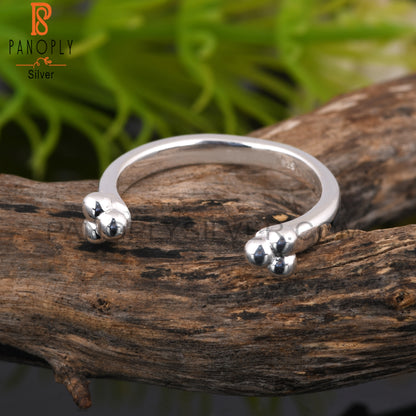 Handmade Toe 925 Sterling Silver Ring