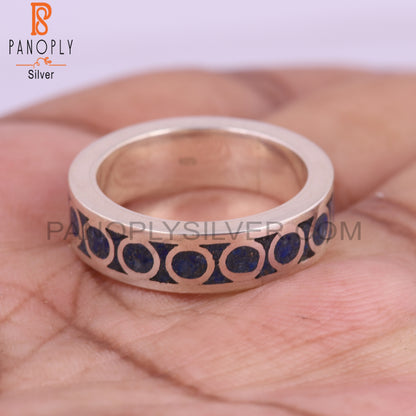 Stylish Lapis 925 Sterling Silver New Ring