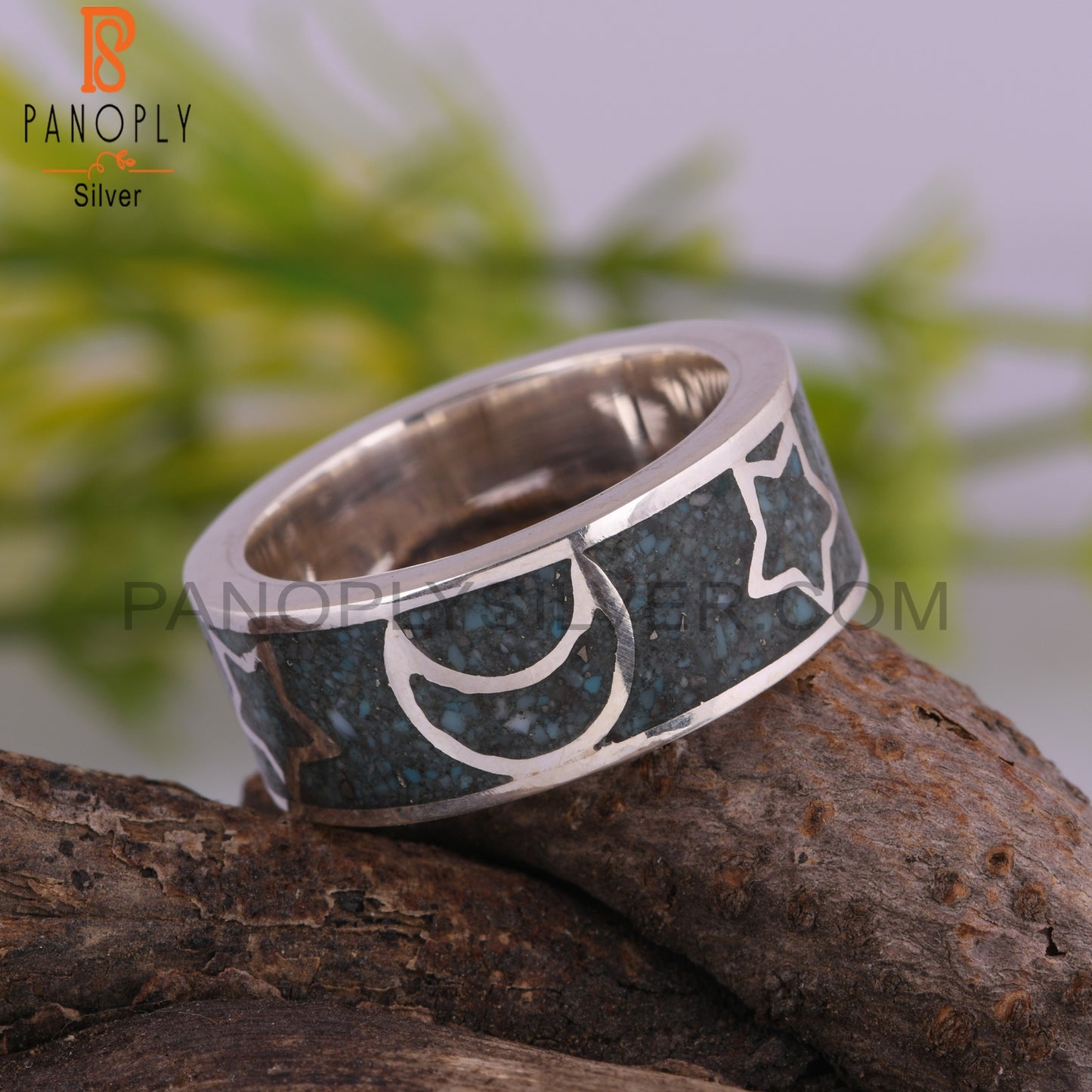 Arizona Turquoise Aesthetic Inlay 925 Sterling Silver Ring