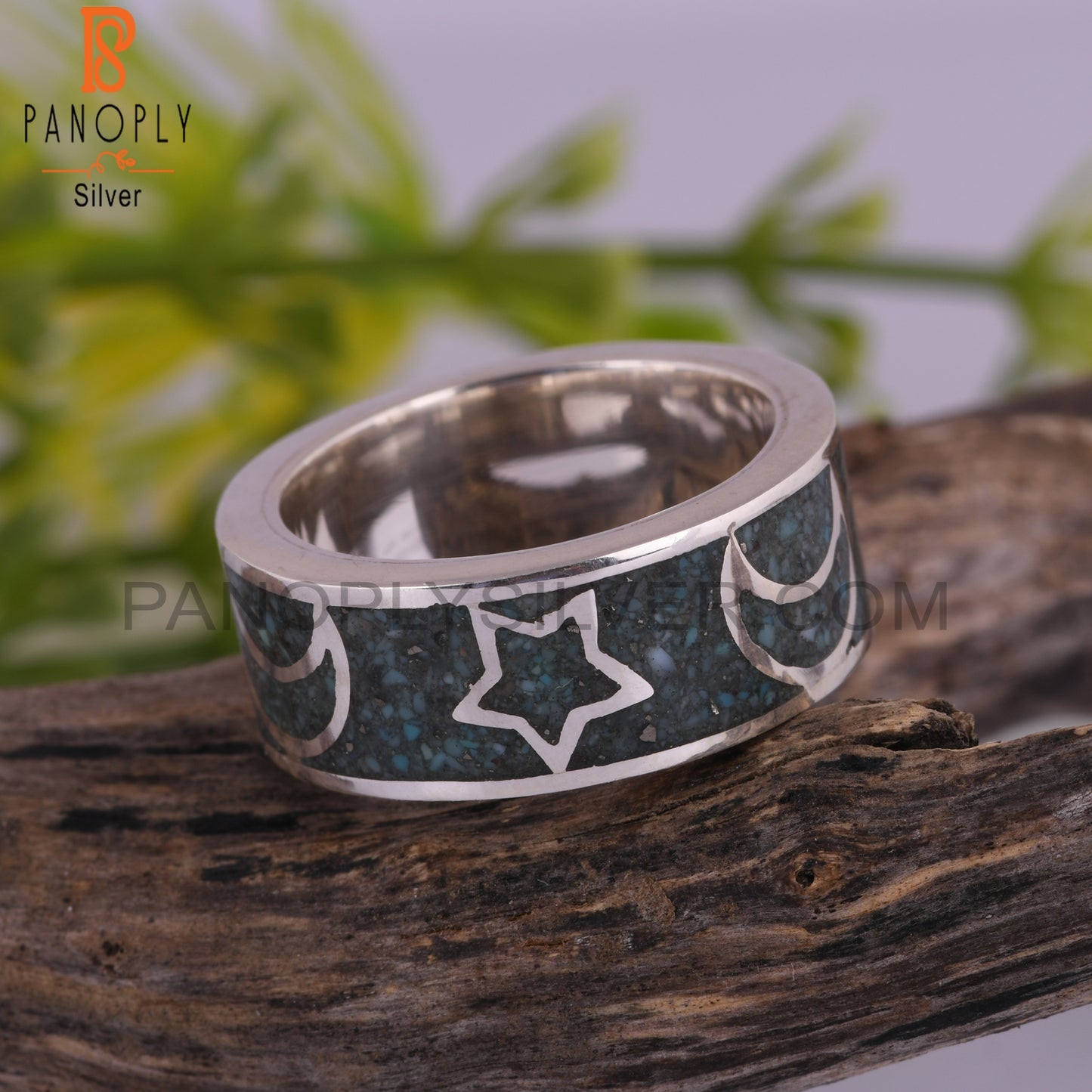 Arizona Turquoise Aesthetic Inlay 925 Sterling Silver Ring