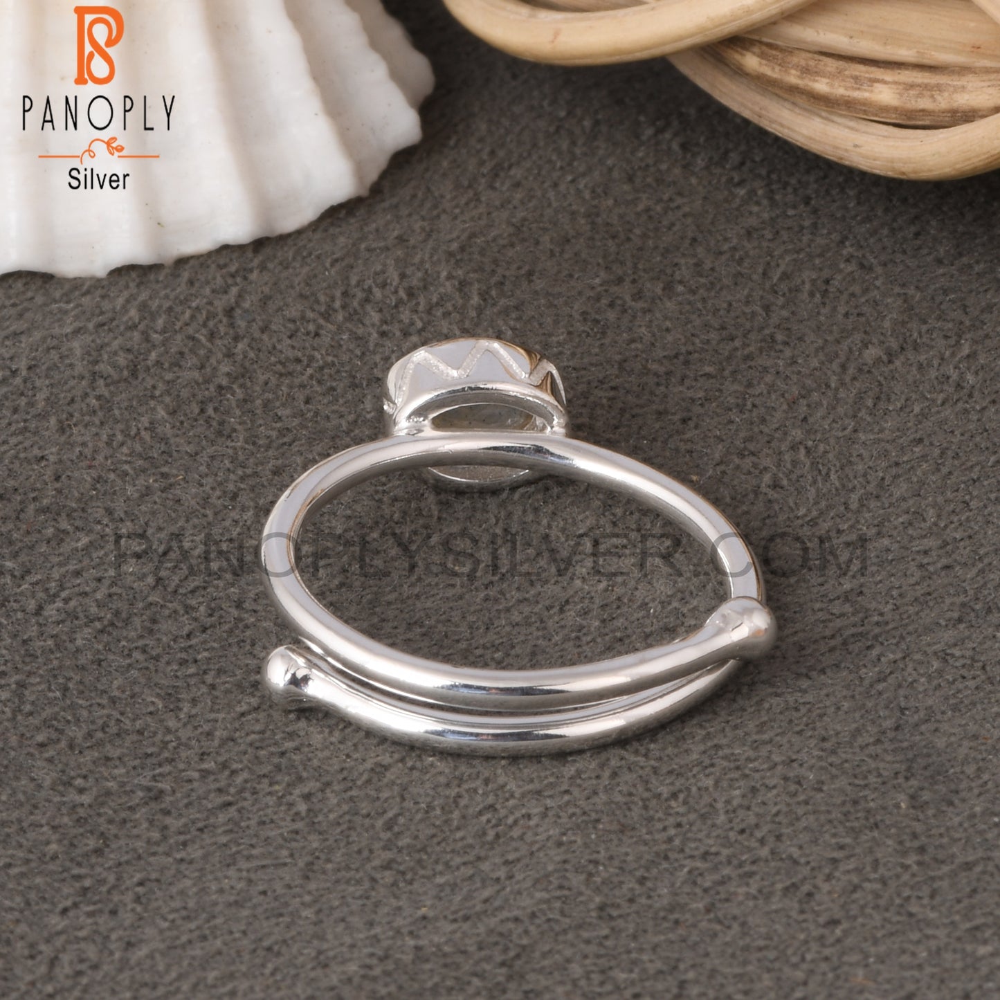 Labradorite Oval Shape 925 Sterling Silver Gemstone Ring