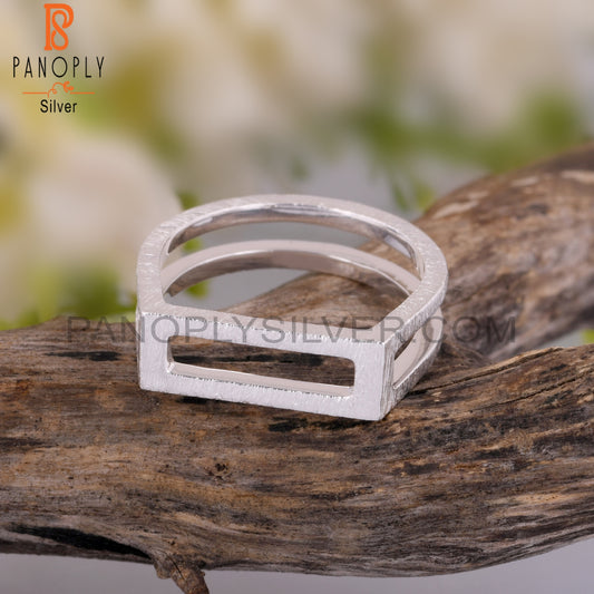 Handmade Quirky 925 Sterling Silver Ring
