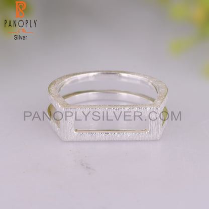 Handmade Quirky 925 Sterling Silver Ring